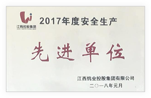 集团公司先进单位