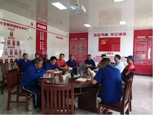 一车间党支部召开主题教育专题组织生活会